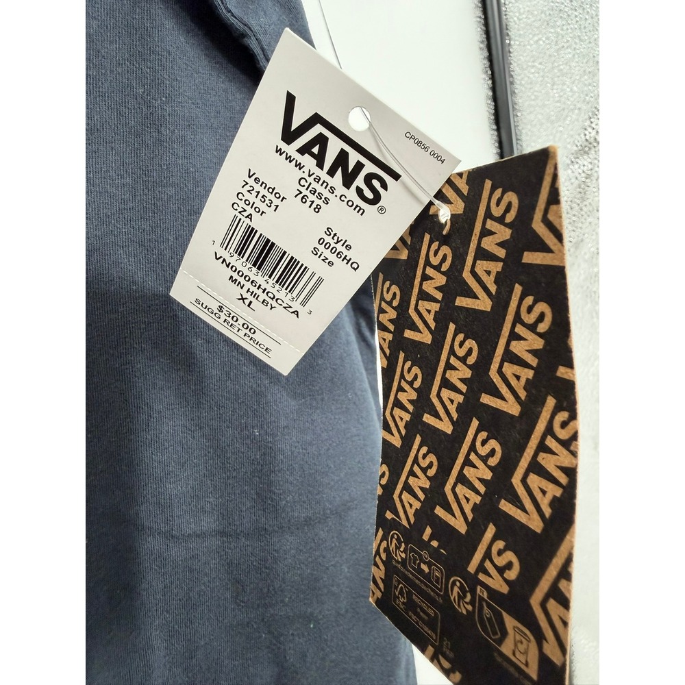Vans Men's Hilby Tank Top Sleeveless Tropical Shirt Plant Leaf‎ Gym Sz XL New - Picture 3 of 7